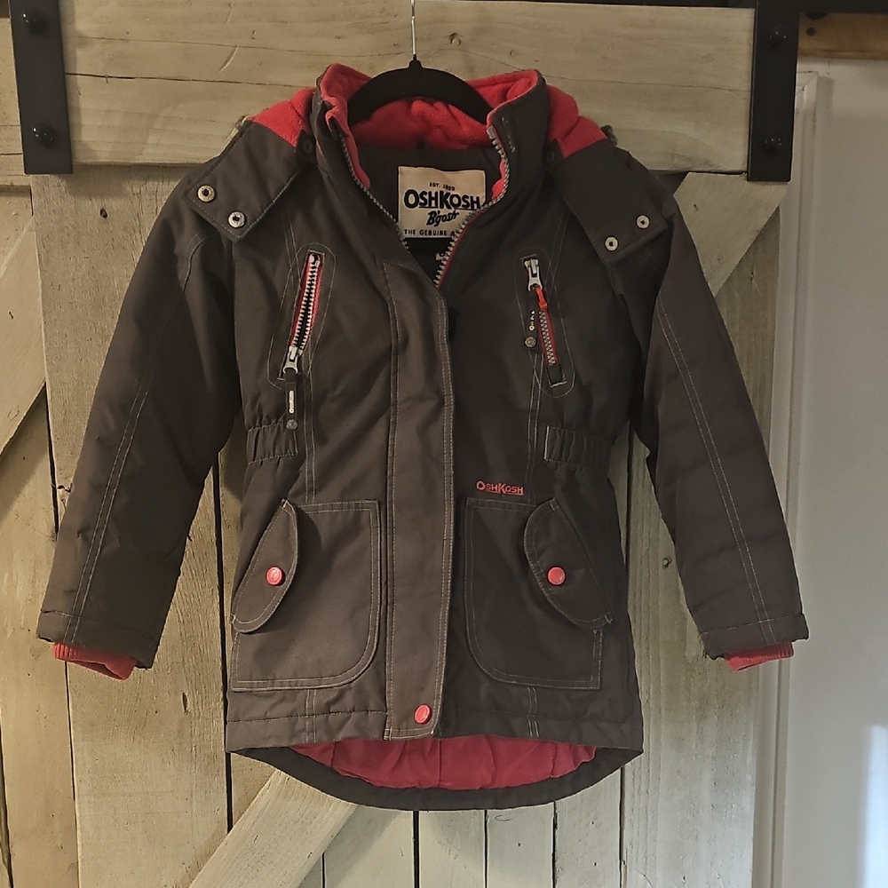 OshKosh B'gosh Kids Jacket - Black and Red